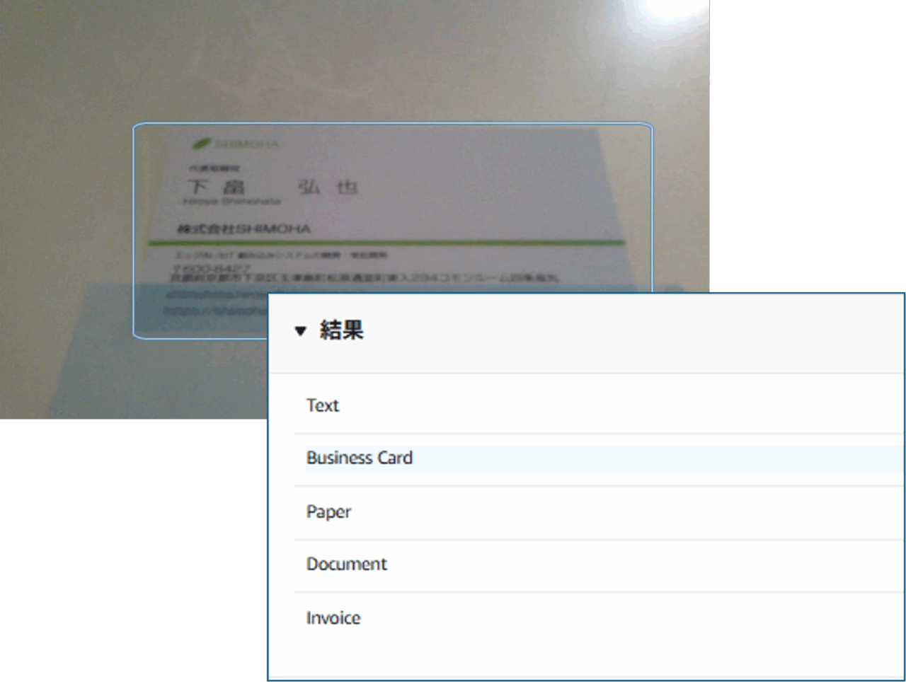 AWS Rekognition label detection